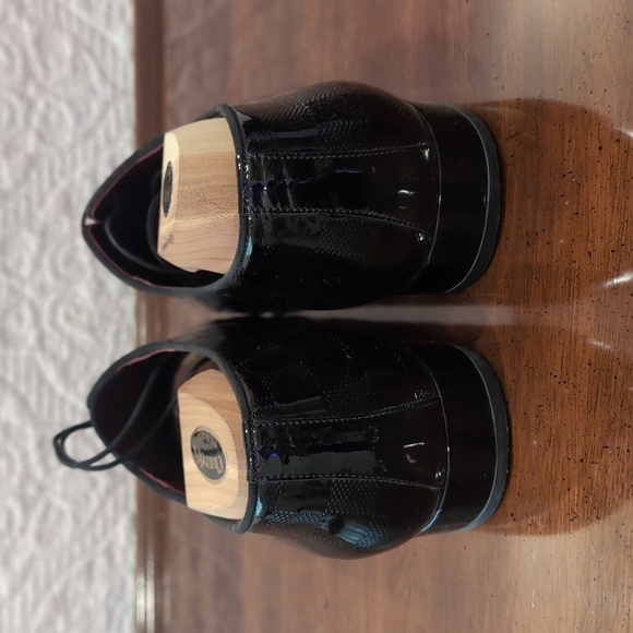 Prada Patent Leather Oxford Shoes Black - Size US 9 - Picture 4 of 7